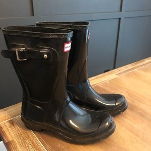 Hunter rain boots